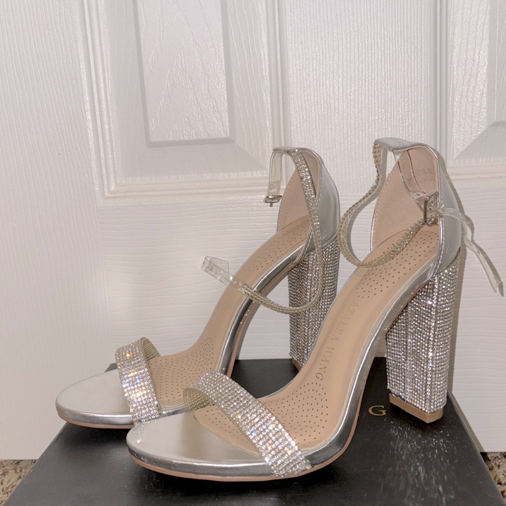 Rhinestone Strap Sandals
